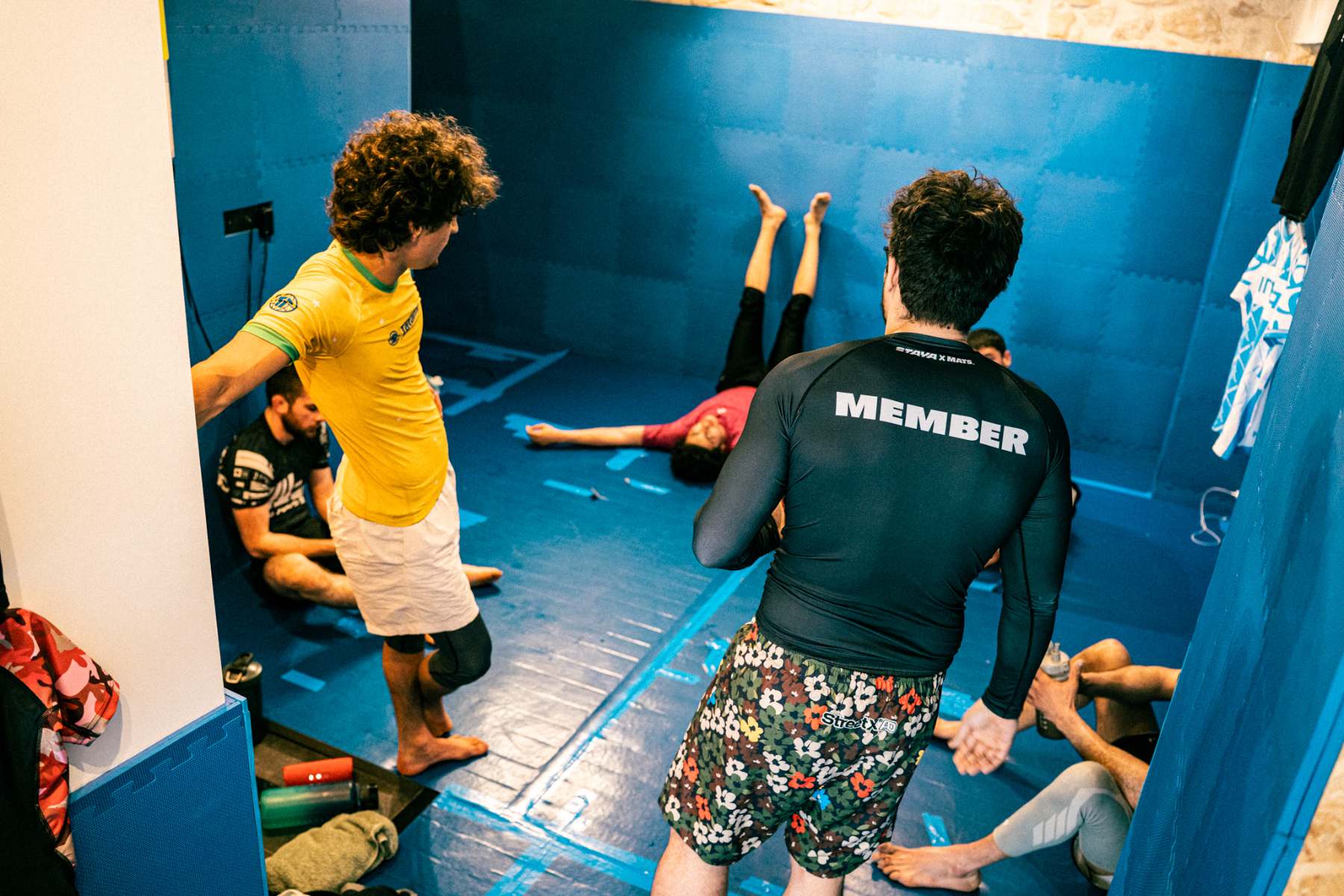 Les deux espaces d'entraînement de MATS